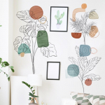 Uued loomingulised seinakleebised elutoa ja magamistoa seinakaunistuseks Isekleepuvad seinakleebised k&ouml;&ouml;gitapeedi jaoks kodus