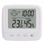 1 tk LCD digitaalne temperatuuri niiskusm&otilde;&otilde;dik taustvalgus Kodu siseruumide elektrooniline h&uuml;gromeeter termomeeter ilmajaam beebituba No backlight