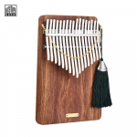LINGTING K17P 17-klahviline kaasaskantav klaver Kalimba Mbira Sanza t&auml;ispuidust hoiukotiga