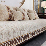 1 tk kerge luksusliku stiiliga diivanikate, Four Seasons universaalne libisemisvastane &scaron;enill-diivani kate magamistoa kontori elutoa sisekujunduseks 70*120CM