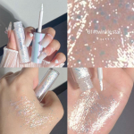 HER ORANGE Illusion Star lauv&auml;rv Liquid Pearlescent Super Glitter Sleeper Highlighter Diamond Glitter lauv&auml;rv Liquid 01