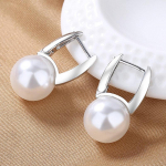 Uued S925 Sterling h&otilde;bek&otilde;rvar&otilde;ngad 27 mm Elegantne prantsuse &uuml;mmargune p&auml;rl naistele k&otilde;rvar&otilde;ngad mood v&otilde;lu pulmaehted h&otilde;be