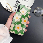 Lillede ja taimede &uuml;mbris Samsung Galaxy A72 A22 A21s A03 Core A52 A70 A71 A73 A53 A13 5g A03 A42 Capas karastatud klaasist kate For Samsung A52 5G