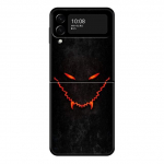 Telefoni&uuml;mbris Samsung Galaxy Z Flip 4 Z Flip3 5g &uuml;mbris Galaxy Z Flip arvutile Hard Shell Capa Scary Smile Skeleton Deemon Devil Samsung Z Flip4
