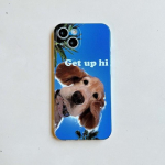 Ins 3d Dog Blue Sky armas kutsikas multikas, pehme silikoonist aluse hoidja telefoni&uuml;mbris iPhone 13 Mini Xsmax X Xr 11 12 Promax 8 7 Plus jaoks for iphone 11PRO MAX