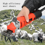 750 W 220 V 6 režiimi kiirusega elektriline lambal&otilde;ikur, kitsekarvade raseerimiseks suruv trimmer koos Orange wool cut with 13 teeth straight