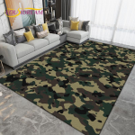 S&otilde;jalise kamuflaažiga merev&auml;e pealuuvaibad elutoa magamistuppa, v&auml;lik&auml;mpingu vaibad, uksematt, k&ouml;&ouml;k, vannituba, libisemiskindlad p&otilde;randamatid 200x160cm