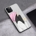 T96 islami moslemi hijabi t&uuml;drukute &uuml;mbris iPhone 13 12 Mini 11 Pro XS Max XR X 8 7 6 6S Plus 5 5S SE 2020 jaoks iPhone 5 5s