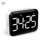 Xiaomi 3Life Digital Timer 3 kinnitusmeetodid LED-loenduri h&auml;ire meeldetuletus k&auml;sitsi elektrooniline loendur du&scaron;i valmistamise uurimiseks valge