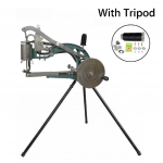 Kotid jalatsite parandusmasina k&auml;siraamat T&ouml;&ouml;stuslike jalan&otilde;ude valmistamise k&auml;sitsi &otilde;mblusmasinate seadmed K&auml;sitsi v&auml;ntatavate kingade parandusmasin With stand