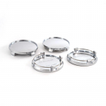 4 tk/partii 61 mm autoratta keskkorgid rummukorgid Stiilsed kulumiskindlad asendustolmukatte rummu h&otilde;be
