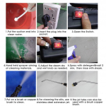 220 V 2600 W aurupuhasti k&otilde;rgsurve aurupuhastusmasin mobiilne automaatne pumpamine steriliseerimine desinfitseerija aurugeneraator