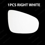 Replacement Wing Rearview Left & Right Mirror Glass For Volkswagen Touran 2011-2014 1pcs left white