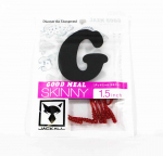 Jackall Soft Lure Good Meal Skinny 1,5 tolli Goodmeal Red Gold (8065)