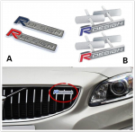 3D Metal R DESIGN RDESIGN Kiri Embleem M&auml;rgi Autokleebis Auto Stiili kleebis VOLVO XC60 XC90 S60 S80 S90 S40 V40 V60 V70 V50 C70 XC70 jaoks B sinine