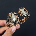 Kuldne Apache P&uuml;riidi Gemstone Puhta Vasktraadiga K&auml;sitsi Pakitud Mansett/ K&auml;ev&otilde;ru Reguleeritav Ehtekomplekt Adjustable kuldne