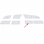 For Hyundai Tucson NX4 2022 auto alumiiniumsulamist rooliratta nuppude kleebised sisekujunduse tarvikud h&otilde;be