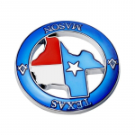 1 x Texas Editioni logoga autom&auml;rgi kleebis k&uuml;lgsaba embleemi kleebis 1