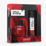 Wild Stone'i meeste parf&uuml;&uuml;mi ja deodorandi kinkekomplekt koos &uuml;litundelise deodorandi 150ml ja parf&uuml;&uuml;mi 50ml-ga | Parf&uuml;&uuml;mi ja deodorandi komplekt | Luksuslik kingitus talle