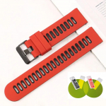 20 22 mm silikoonist kellarihm Amazfit GTR 4/3 Pro GTR2e/GTS4 Mini jaoks 42 47 mm k&auml;ev&otilde;ru GTR4 GTR3 k&auml;ev&otilde;ru kellarihm for Amazfit Pop 2 punane must v&auml;rv