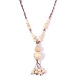 Pika kootud etnilises stiilis kampsunikett mitmek&uuml;lgne naiste k&auml;sitsi valmistatud k&otilde;rvitsa keraamiline kaelakee ema krundi kingitus