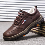 S&uuml;gis ja talv Uued &uuml;hest puuvillasest nahast meeste kingad ka&scaron;miirist soojad meeste kingad Mood Sport meeste kingad 44