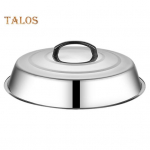 Poti kaas paksendatud roostevabast terasest roostevastane sile, k&otilde;rge, deformatsioonivaba kuumakindel k&auml;epide, peegel poleeritud aurukate, lame &uuml;lemine &uuml;mmargune h&otilde;be