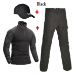 Taktikaline kamuflaaživorm s&otilde;jav&auml;e armee treeningkost&uuml;&uuml;mid Airsofti lahingus&auml;rk + p&uuml;ksid jahiriided paintballi snaipririided taktikalise m&uuml;tsiga XXL