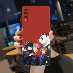 Paar Kawayi Jujutsu Kaisen Anime &uuml;mbris Samsung Galaxy A50 A70 A10 A30 A20e A20s A40 M51 M62 M53 M30s M52 5G telefoni kaas Samsung A10