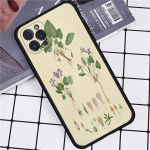 Plant Flower telefoni&uuml;mbris iPhone'ile Samsung Galaxy Redmi Xiaomi Oppo OnePlus Note SA 7 8 9 10 11 12 13 14 20 21 22 23 53 54 Pro Max Ultra TPU Soft iPhone 6 or 6S
