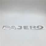 Pajero Letters for M/itsubishi P/ajero tagumise pagasiruumi embleemi m&auml;rgi saba kleebis h&otilde;be