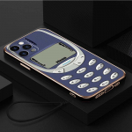 Luksuslik kaetud TPU telefoni&uuml;mbris koos kaelapaelaga iPhone 6 6s 7 8 Plus SE XR XS 11 12 13 14 15 Pro Max pehmed &uuml;mbrised A46 naljakas retronupu disainiga kate for iPhone 6