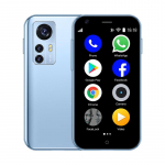 SOYES D18 Super Mini 3G nutitelefon 2,5 tolli 1 GB RAM 8 GB ROM Kahe SIM-kaardiga Android 700 mAh WIFI Bluetooth Googles Play mobiiltelefonid sinine