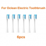 Sonic 6tk Asenduspuhastavad hambaharjapead Oclean X/ X Pro/ Z1/ F1/ One/ Air 2 /se Elektriline hambahari t&auml;iskasvanutele 6Pcs8