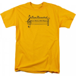 Sun Records Music Staff Rock Record Label Tee Gold Unisex T-s&auml;rk S