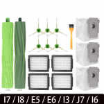Sobib IRobot Roomba I7 I8 E5 E6 I3 J7 I6 robottolmuimeja tarvikutele 16-osaline komplekt