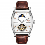 TEVISE nahast k&auml;ekell Uus moekell STAR Wine Barrel meestekell valge