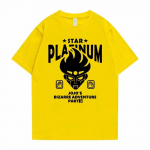 Jaapani Anime JoJo veider seiklust&auml;ht Platinum Graphic T-s&auml;rk Unisex Naiste Mood vabaaja T-s&auml;rgid Topid Unisex Unisexga lahtine T-s&auml;rk L