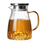 1500 ml klaaskann, suure mahutavusega tee, kaanega majapidamisveekann Ho jaoks