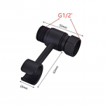 WC bidee pihusti komplekt Pihusti p&uuml;stolid du&scaron;&scaron; k&auml;eshoitav k&auml;sibideesegisti vann kraan K&auml;sipihusti du&scaron;ipea isepuhastuv Dual Angle Valve -Black