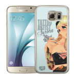 Samsung Galaxy S4 &uuml;mbris : Disney printsessi Aurora t&auml;toveering