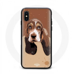 Basset Hound Iphone XS max &uuml;mbris