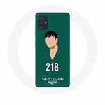 Samsung Galaxy A51 Case Squid Game Cho Sang woo number 218