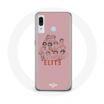 &Uuml;mbris Samsung Galaxy A20 Elite 5. hooaja plakatitegelaste Fanart logo jaoks