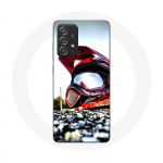 Coque pour Samsung Galaxy A52 Casque MotoCross