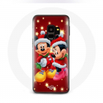 &Uuml;mbris Samsung Galaxy S9 Plus Miki Hiire ja Minnie Hiire jaoks j&otilde;ulup&uuml;hal