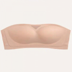 Naiste seksikas Olkaimeta libisemisvastane rinnahoidja, N&auml;htamatud Push Up rinnahoidjad Juhtmeta &otilde;mblusteta aluspesu ilma rihmadeta Bralette naistepesu S ihukarva