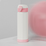 304 roostevabast terasest 500 ml &uuml;he k&auml;ega p&otilde;rkuv kaas filtriga teekruusi valmistamiseks 401-500ml