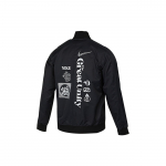 Nike T&auml;hestiku Logo Prindiga Spordiklassikaline Jakk Meeste &Uuml;ler&otilde;ivad Must DM7900-010 S