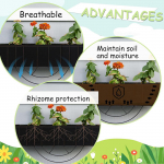 4 t&uuml;kki vildist k&uuml;na istutusvooder Lillekorv hingav rippuv taim aiat&ouml;&ouml;deks 24inch